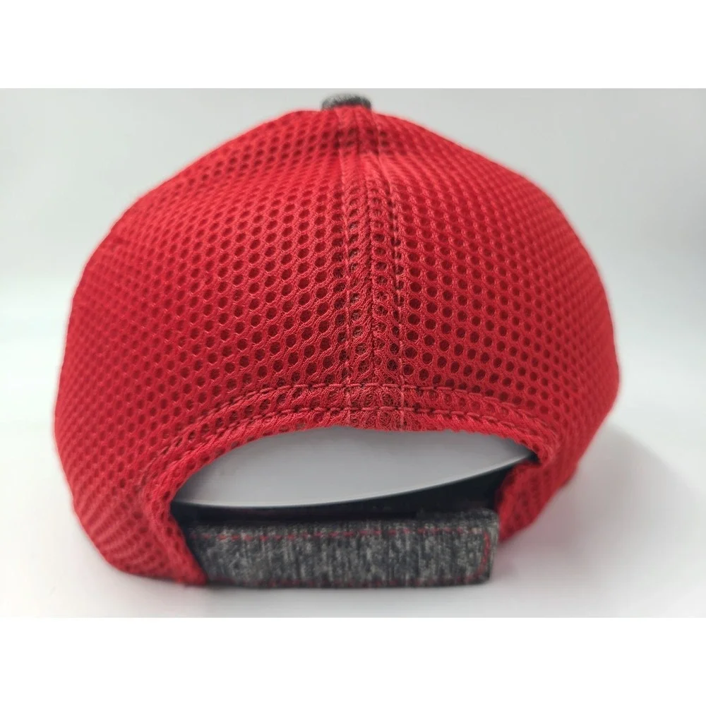 Youth‎ Manchester United New Era 9Forty Mesh Adjustable Hat Cap Soccer Gray Red
